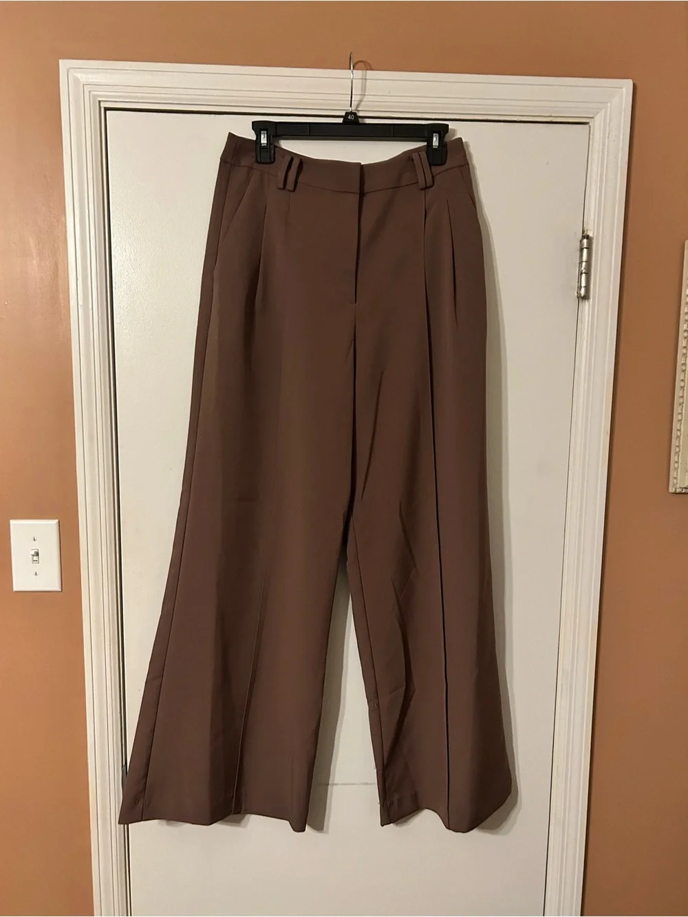 1.STATE Wide Leg Trouser Pants – NWT – Size 10 – mauve